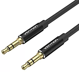 Аудио кабель Vention AUX mini Jack 3.5mm M/M Cable 1.5 м black (BAXBG) - фото Аудио кабель Vention AUX mini Jack 3.5mm M/M Cable 1.5 м black (BAXBG)