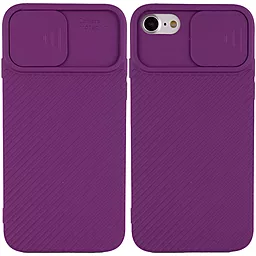 Чехол Epik Camshield Square Apple iPhone 7, iPhone 8, iPhone SE 2020 Purple