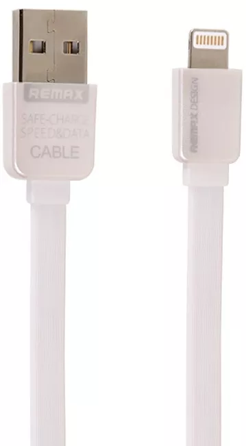 Кабель Remax Kingkong USB-A - Lightning 12w 2.4a 1м cable White (RC-015i) - фото 1
