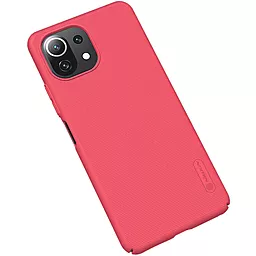 Чехол Nillkin Matte Xiaomi Mi 11 Lite Red - миниатюра 2