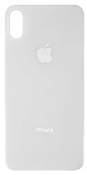 Задняя крышка корпуса Apple iPhone X (small hole) Original  Silver