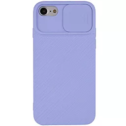 Чехол Epik Camshield Square Apple iPhone 7, iPhone 8, iPhone SE 2020 Light Blue - миниатюра 3