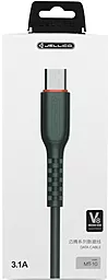 Кабель USB Jellico MT-10 15W 3A micro USB Cable Black - миниатюра 3