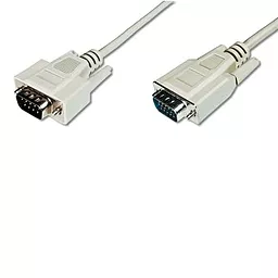 Видеокабель VGA М-М 5 м White (AK-310100-050-E) Digitus - фото Видеокабель VGA М-М 5 м White (AK-310100-050-E) Digitus