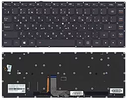 Клавиатура для ноутбука Lenovo Yoga 4 Pro 900 с подсветкой  Black