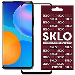 Защитное стекло SKLO 3D Huawei P Smart 2021 Black
