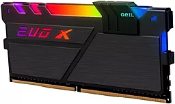 Оперативная память Geil 8GB DDR4 3200MHz Evo X II Black (GEXSB48GB3200C16ASC) - миниатюра 2
