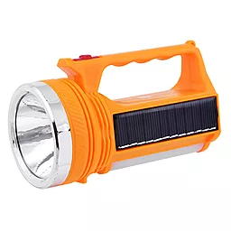Фонарик аккумуляторный Yajia YJ-2882 T (1W+7SMD) SOLAR - фото Фонарик аккумуляторный Yajia YJ-2882 T (1W+7SMD) SOLAR