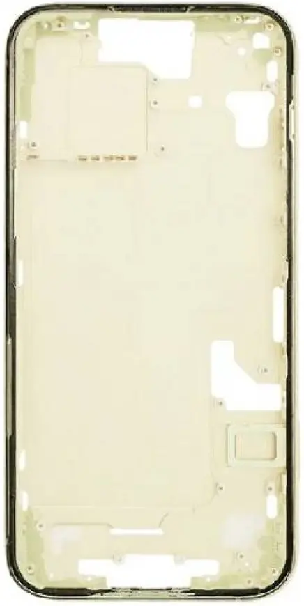 Рамка корпуса Apple iPhone 15 EU version, Original Yellow - фото 2
