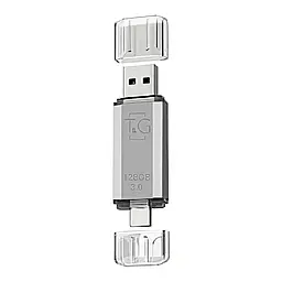 Флешка T&G 32gb 009 Silver - фото Флешка T&G 32gb 009 Silver