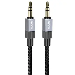 Аудио кабель Hoco UPA32 Clever AUX mini Jack 3.5 мм М/М сable 1 м black