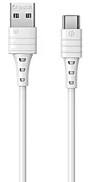 Кабель Remax Zeron Series Elastic RC-179a USB-A - Type-C 12w 2.4a 1м cable White