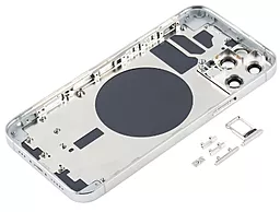 Корпус для Apple iPhone 12 Pro (версія EU) Original PRC Silver - мініатюра 2 Корпус для Apple iPhone 12 Pro (версія EU) Original PRC Silver - мініатюра 2