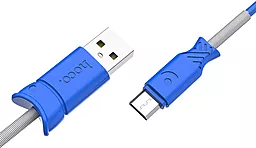 Кабель Hoco X24 Pisces USB-A - micro USB 12w 2.4a 1м cable Black - мініатюра 3 Кабель Hoco X24 Pisces USB-A - micro USB 12w 2.4a 1м cable Black - мініатюра 3