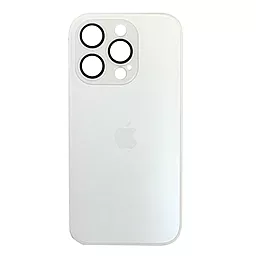 Чехол AG Glass with MagSafe для Apple iPhone 15 Pro Silver