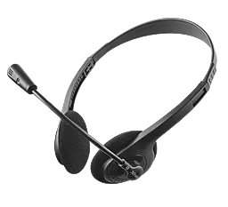 Навушники Trust Ziva Chat Headset Black (21517)
