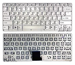 Клавіатура для ноутбуку Sony Vaio VPC-CA VPCCA VPC-SA VPCSA срібляста