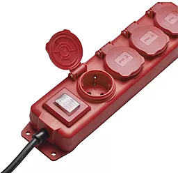Сетевой фильтр (удлинитель) Emos 3680w 16a 4 розетки с выключателем Red (P14201) - фото Сетевой фильтр (удлинитель) Emos 3680w 16a 4 розетки с выключателем Red (P14201)