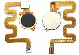 Шлейф Xiaomi Mi A2 Lite / Redmi 6 Pro зі сканером відбітку пальця, Original Black
