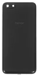 Задняя крышка корпуса Huawei Y5 (2018) / Y5 Prime (2018) лого Honor Black - фото Задняя крышка корпуса Huawei Y5 (2018) / Y5 Prime (2018) лого Honor Black