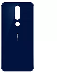 Задняя крышка корпуса Nokia 6.1 Plus / X6 2018 Original Blue - фото Задняя крышка корпуса Nokia 6.1 Plus / X6 2018 Original Blue