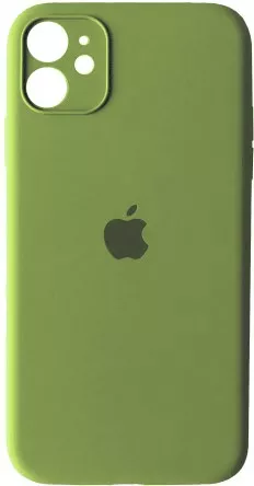 Чохол Silicone Case Full Camera для Apple iPhone 12  Green - фото 1