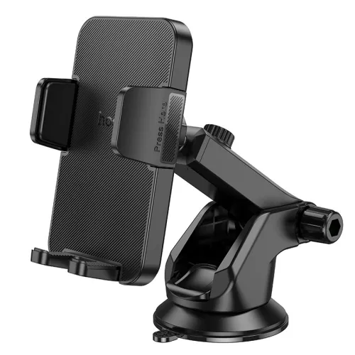 Тримач Hoco H37 Cheetah (center console) Black - фото 1