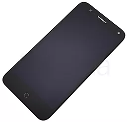 Дисплей Alcatel One Touch Pop 4 5051D + Touchscreen with frame (original) Black - мініатюра 2