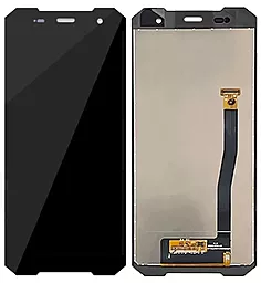 Дисплей myPhone Hammer Explorer с тачскрином, оригинал, Black