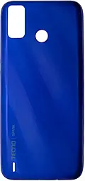 Задняя крышка корпуса Tecno Spark 6 Go / Spark Go (2020) Aqua Blue - фото Задняя крышка корпуса Tecno Spark 6 Go / Spark Go (2020) Aqua Blue