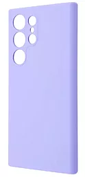Чехол Wave Full Silicone Cover для Samsung Galaxy S23 Ultra Light Purple