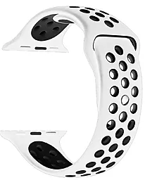 Ремешок Nike Silicon Sport Band for Apple Watch 38mm/40mm/41mm White/Black