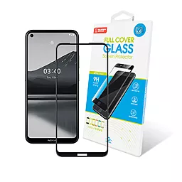 Защитное стекло Global Full Glue для Nokia 3.4 Black (1283126511509)