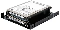 Фрейм-переходник Chieftec HDD/SSD Chieftec 3.5"-2x2.5" (SDC-025) - миниатюра 5