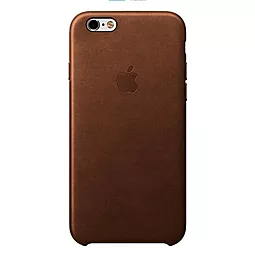 Чехол Apple Leather Case iPhone 6 Plus, iPhone 6S Plus Dark Brown (OEM)