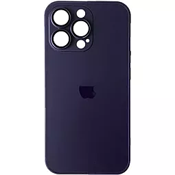 Чохол AG Glass with MagSafe для Apple iPhone 13 Pro Max Dark purple