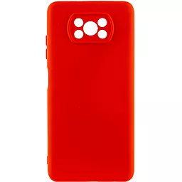 Чехол Lakshmi Cover Full Camera для Xiaomi Poco X3 NFC / Poco X3 Pro Red