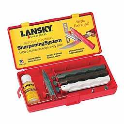 Набор для заточки ножей Lansky Natural Arkansas Knife Sharpening System (LKNAT) - фото Набор для заточки ножей Lansky Natural Arkansas Knife Sharpening System (LKNAT)