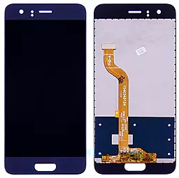 Дисплей Huawei Honor 9, Honor 9 Premium (глобальная версия) (STF-L09, STF-L19) с тачскрином, оригинал, Blue