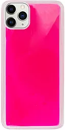 Чехол Epik Neon Sand glow in the dark Apple iPhone 11 Pro Max Pink