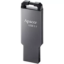 Флешка Apacer 64GB AH360 USB 3.1 Gen1 (AP64GAH360A-1) Gray - фото Флешка Apacer 64GB AH360 USB 3.1 Gen1 (AP64GAH360A-1) Gray