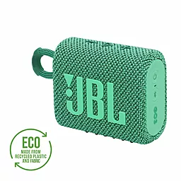 Колонки акустические JBL Go 3 Eco Green (JBLGO3ECOGRN) - миниатюра 2