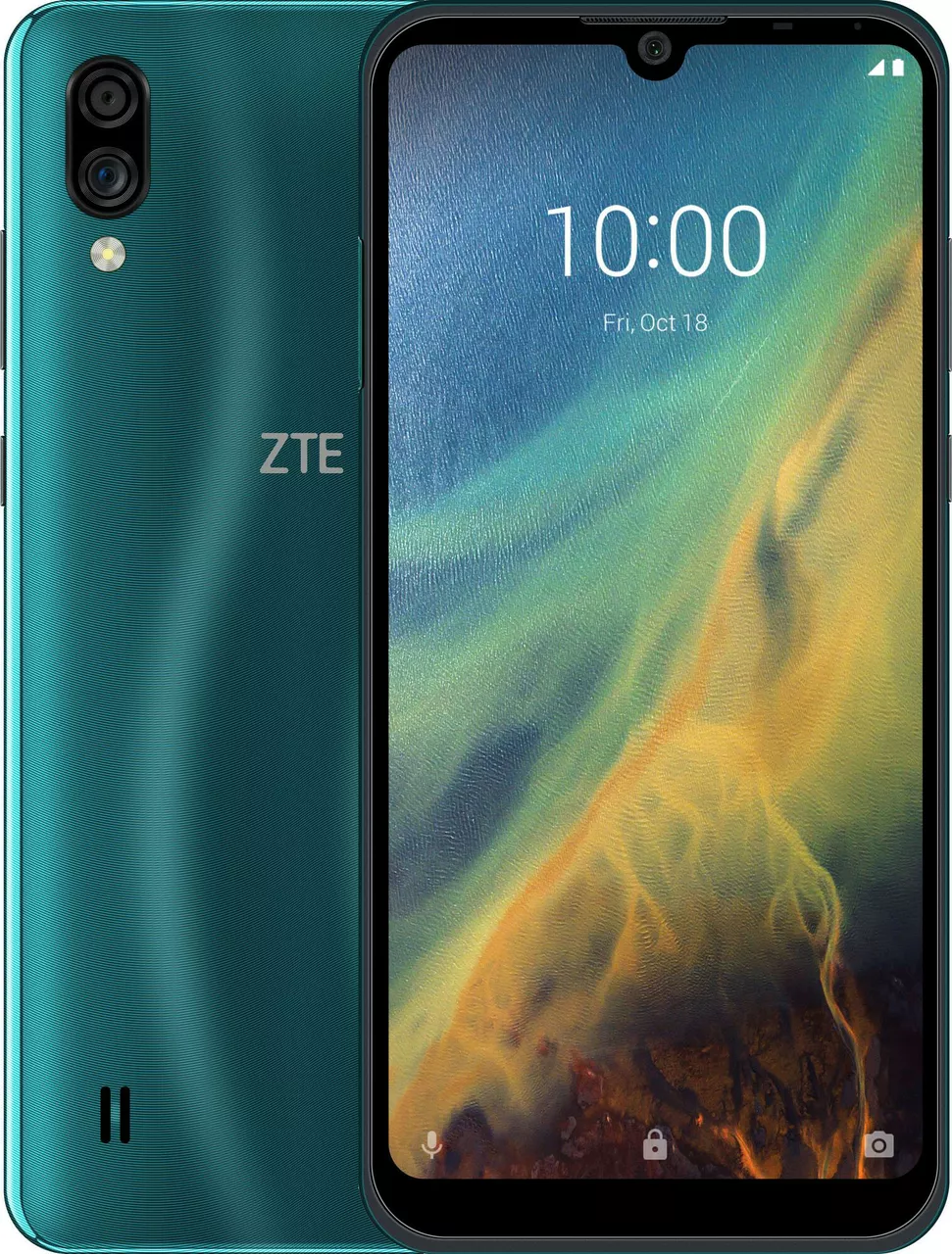 Смартфон ZTE Blade A5 2020 2/32GB Green - фото 1