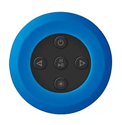 Колонки акустические Trust Dixxo Go Wireless Bluetooth Speaker with party lights Blue - миниатюра 3