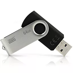 Флешка GooDRam 64GB Twister USB 3.0 (UTS3-0640K0R11) Black