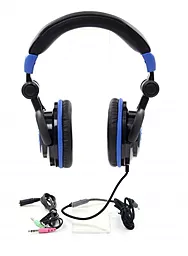 Навушники PrologiX MH-A980M Black/Blue - мініатюра 5