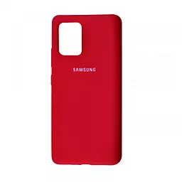 Чехол Epik Silicone Case Full для Samsung Galaxy S10 Lite   Red
