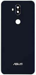 Задняя крышка корпуса Asus ZenFone 5 Lite ZC600KL со стеклом камеры Original Midnight Black - фото Задняя крышка корпуса Asus ZenFone 5 Lite ZC600KL со стеклом камеры Original Midnight Black
