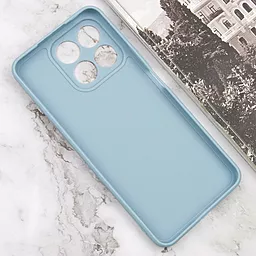 Чохол Silicone Case Candy Full Camera для Huawei Honor X8a Smoky Gray - мініатюра 3