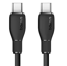 Кабель Baseus Pudding Series USB Type-C - Type-C 100w 5a 1.2м PD cable Black (P10355702111-00) - фото Кабель Baseus Pudding Series USB Type-C - Type-C 100w 5a 1.2м PD cable Black (P10355702111-00)